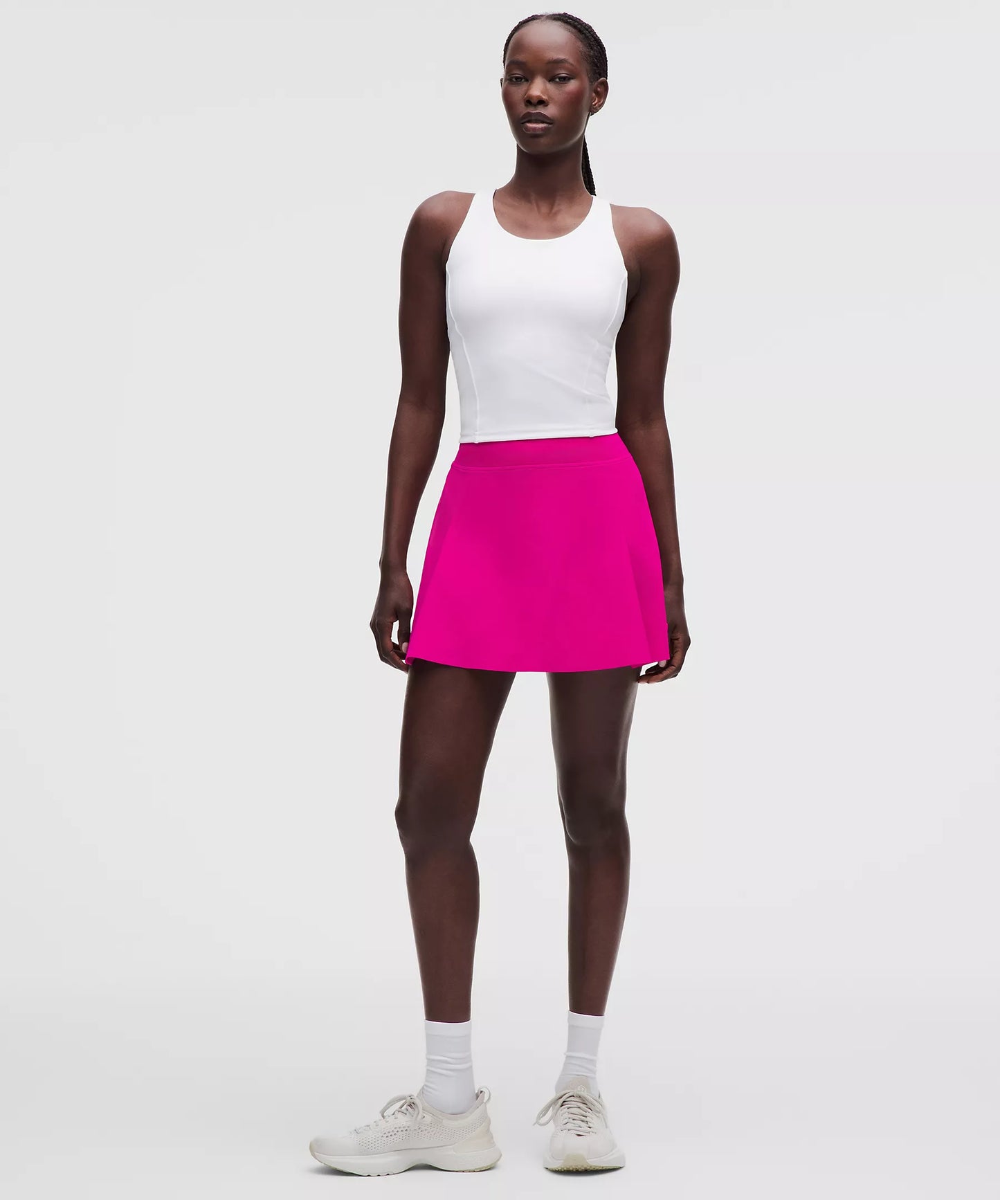 A-Line Side-Pleat Tennis Skirt 15"
