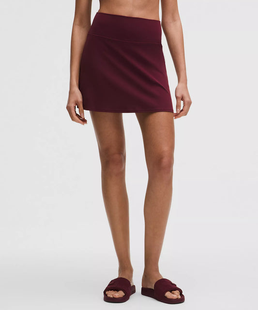 Align High-Rise Skirt 15" Long - Burgundy Bay