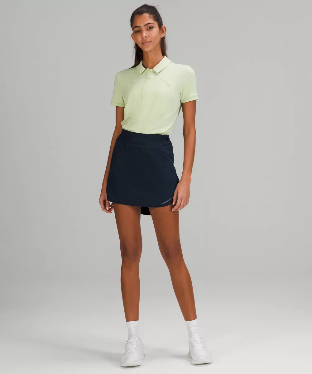 Quick-Drying Short Sleeve Polo - Creamy Mint