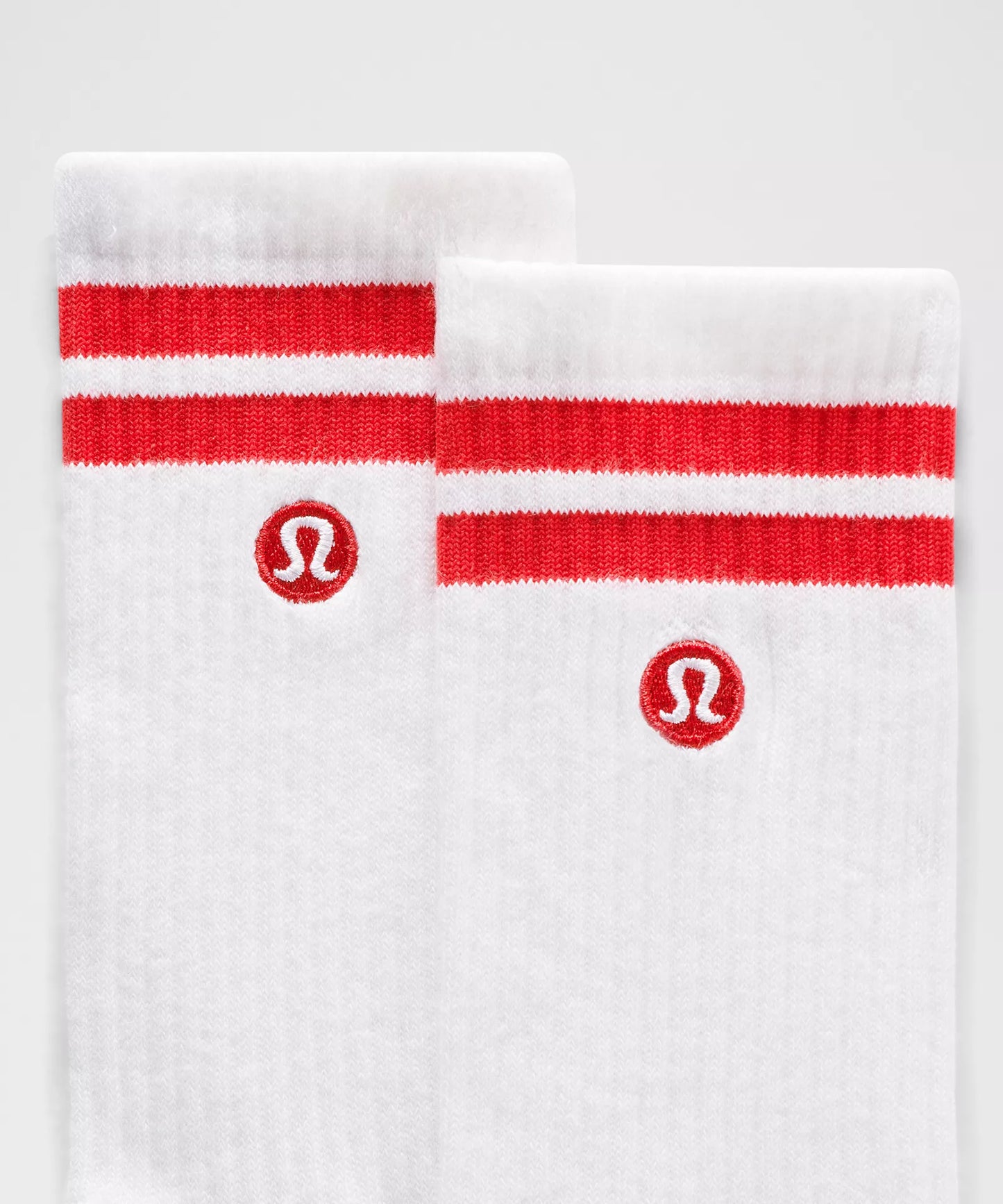 Unisex Daily Essential Crew Socks Stripe