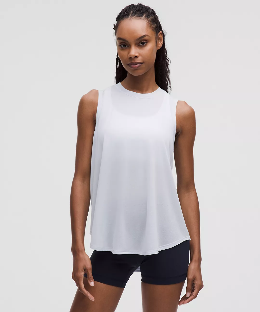 Lightweight Split-Back Training Tank Top - Starch Blue