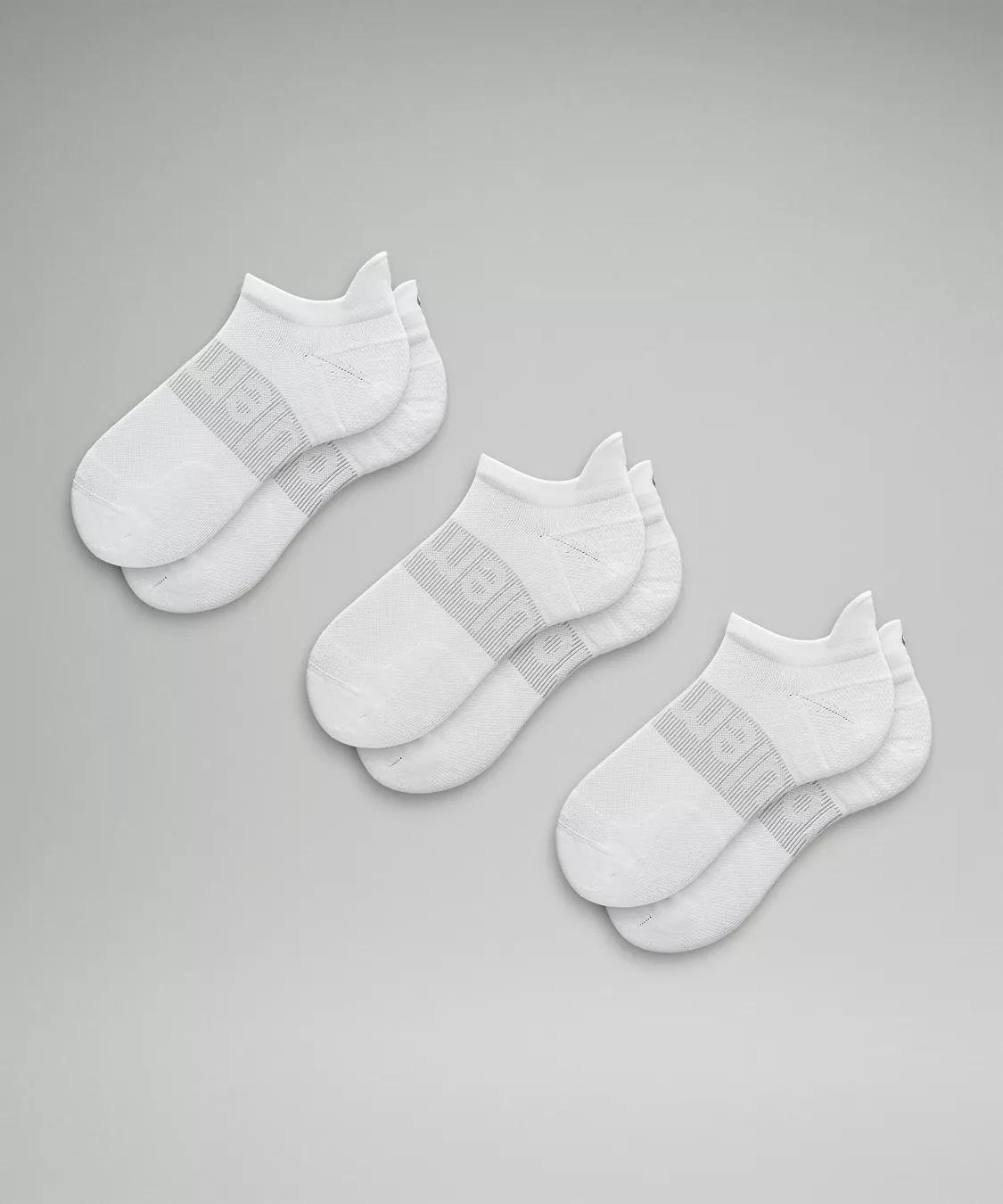 Women’s Power Stride Tab Socks (3 Pack) - White