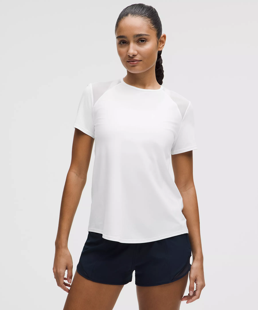 Sculpt Short-Sleeve Shirt - White