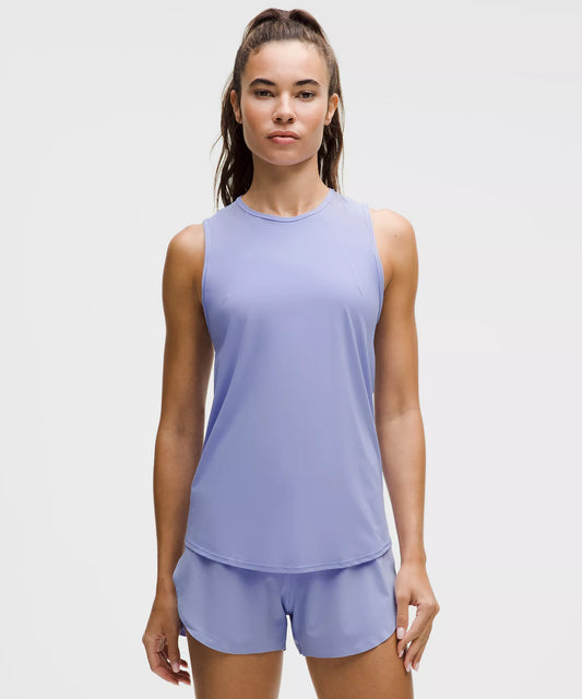 Sculpt Tank Top - Dusty Lilac (Hip Length)