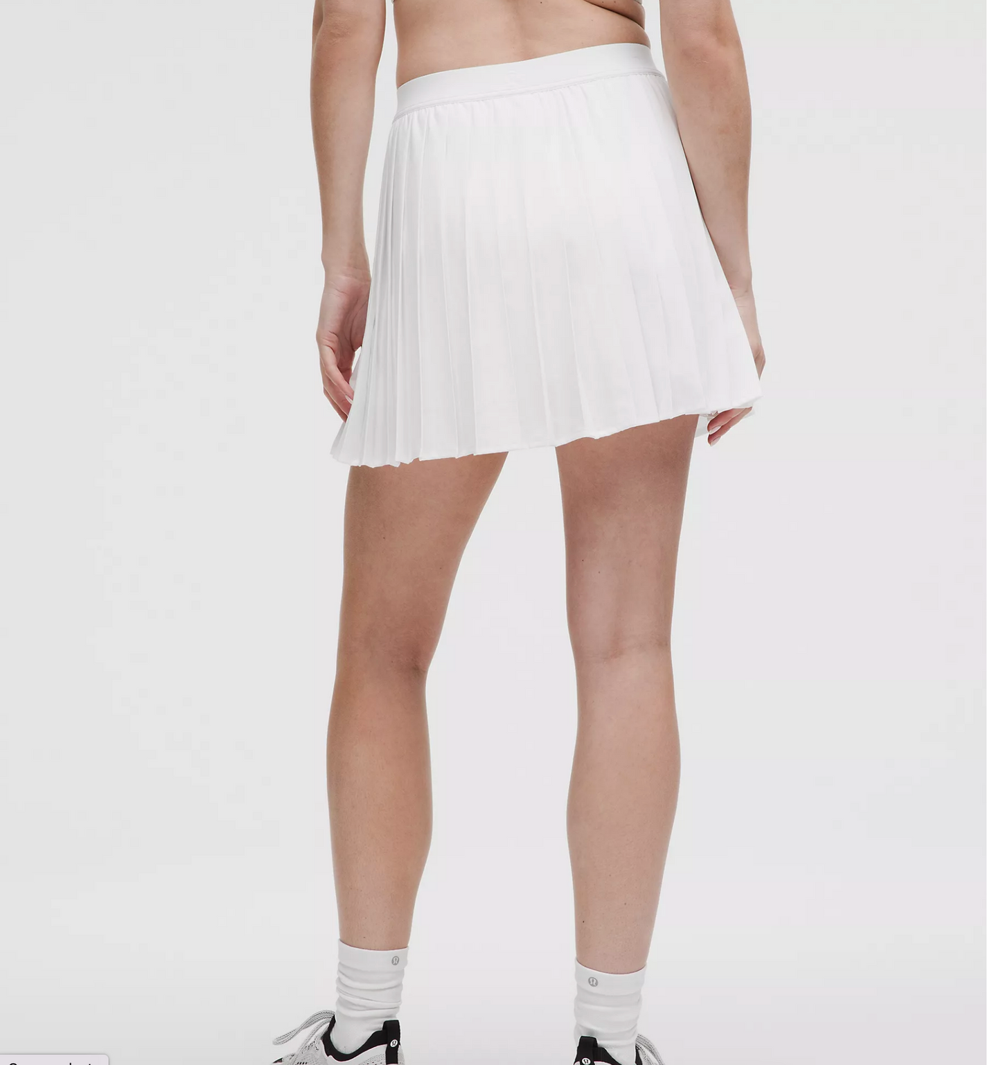 High-Rise Pleated Tennis Skirt *Long