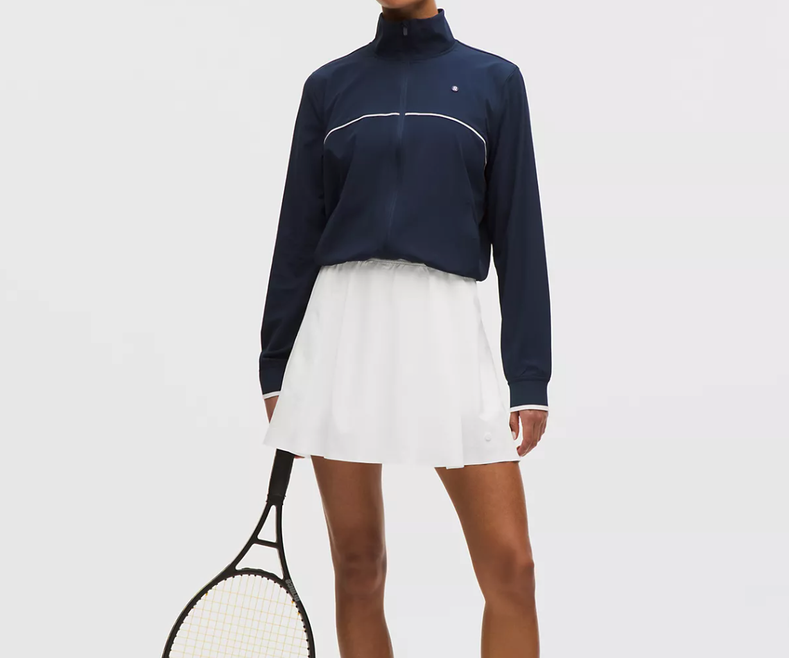A-Line Side-Pleat Tennis Skirt 19"