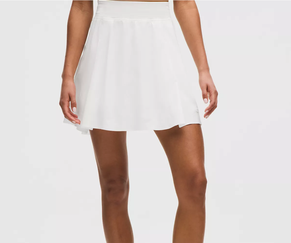 A-Line Side-Pleat Tennis Skirt 19"