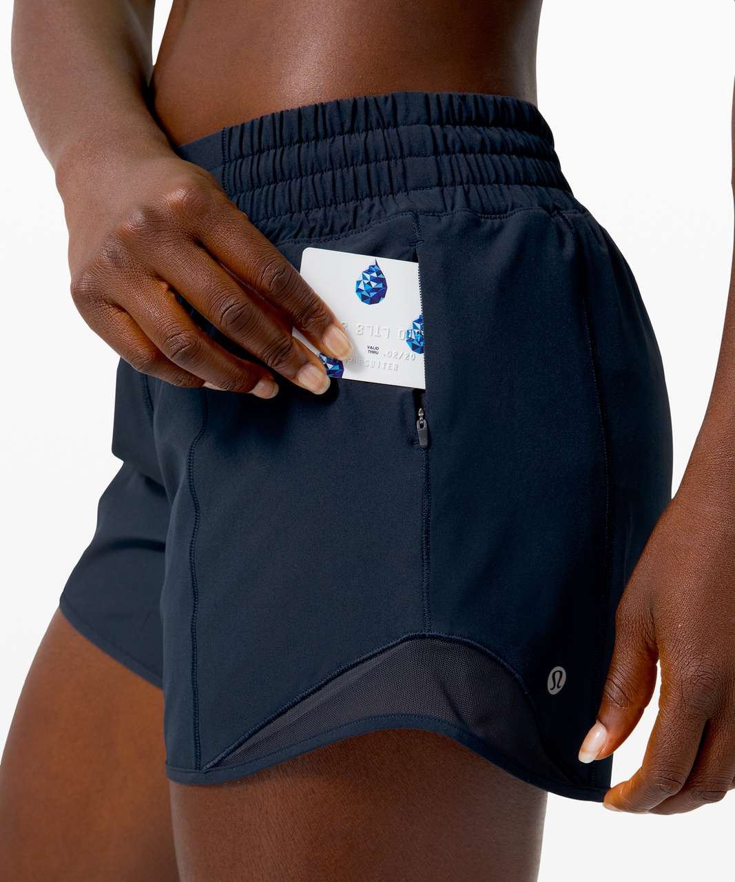 Hotty Hot High Rise Short 4" Lined - True Navy