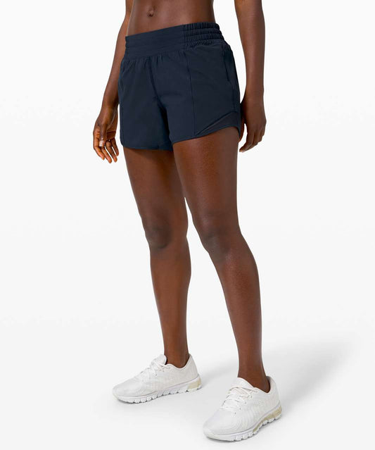 Hotty Hot High Rise Short 4" Lined - True Navy