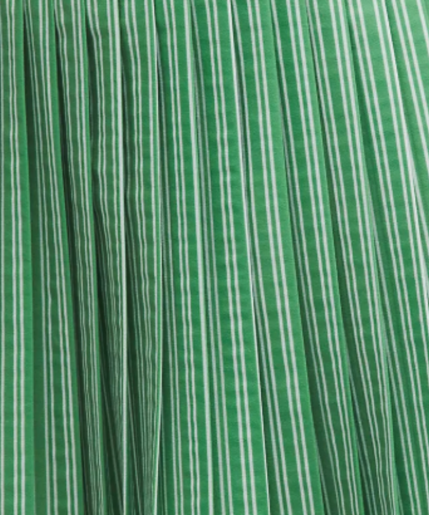 Knife-Pleat High-Rise Tennis Skirt Twice Stripe Vertical