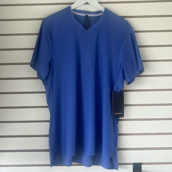 Ventilated Tennis Short Sleeve - Blue