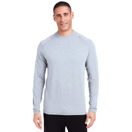 TASC Carrollton Long Sleeve with Portage logo - Cloud Heather