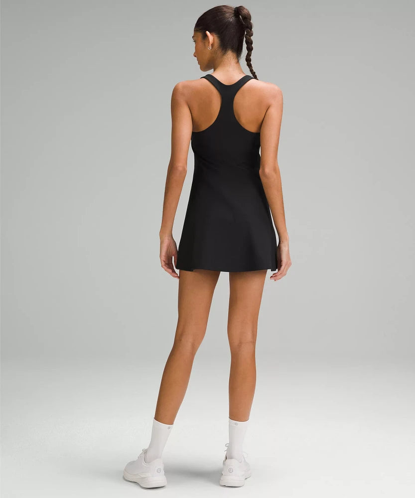 Lightweight Tennis Dress - Black