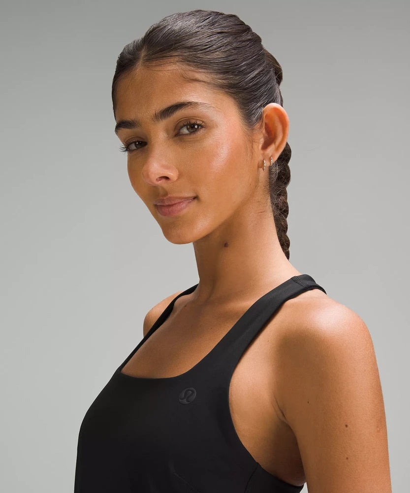 Lightweight Tennis Dress - Black