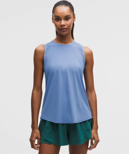 Sculpt Tank Top - Washed Blue
